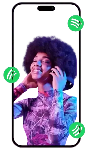 listening music