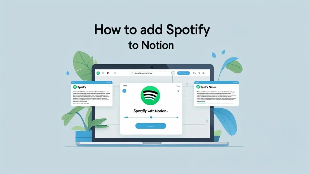 Add Spotify to Notion